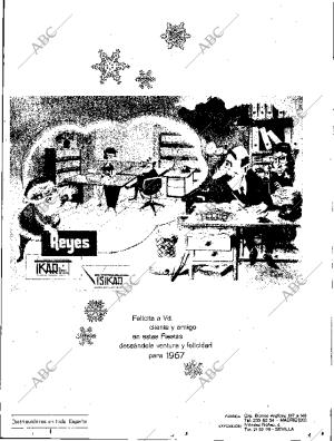 ABC SEVILLA 24-12-1966 página 45