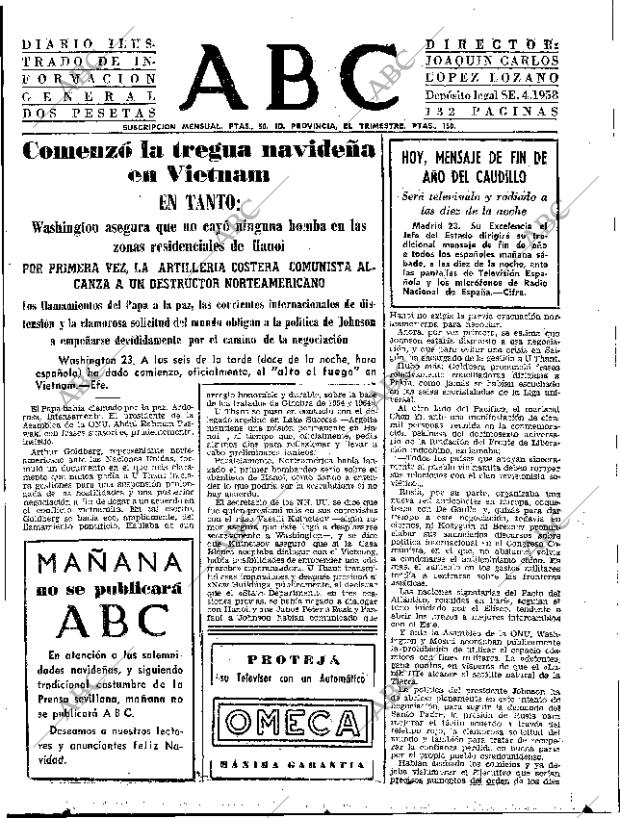 ABC SEVILLA 24-12-1966 página 63