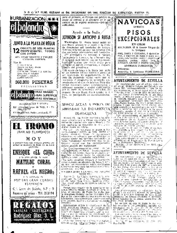 ABC SEVILLA 24-12-1966 página 72