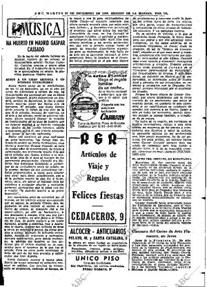 ABC MADRID 27-12-1966 página 111