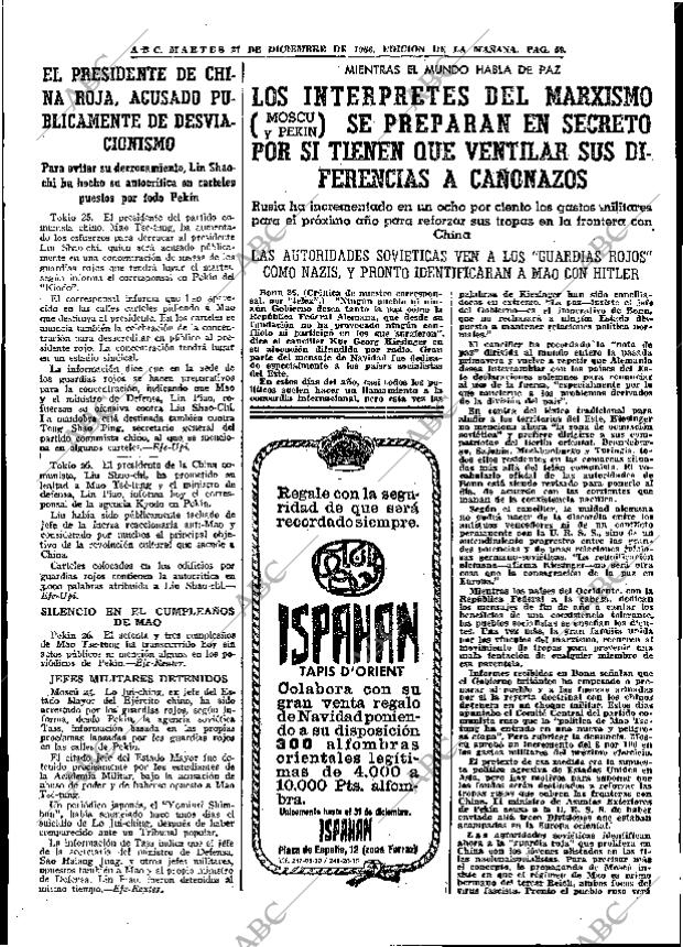 ABC MADRID 27-12-1966 página 59