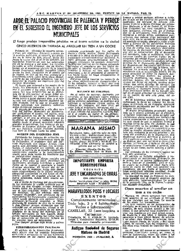 ABC MADRID 27-12-1966 página 79