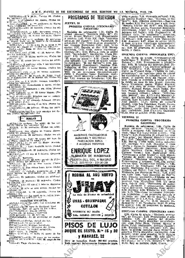 ABC MADRID 29-12-1966 página 103