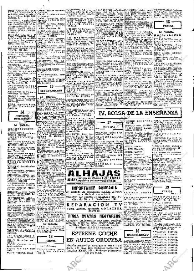 ABC MADRID 29-12-1966 página 109