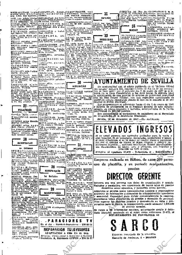 ABC MADRID 29-12-1966 página 112