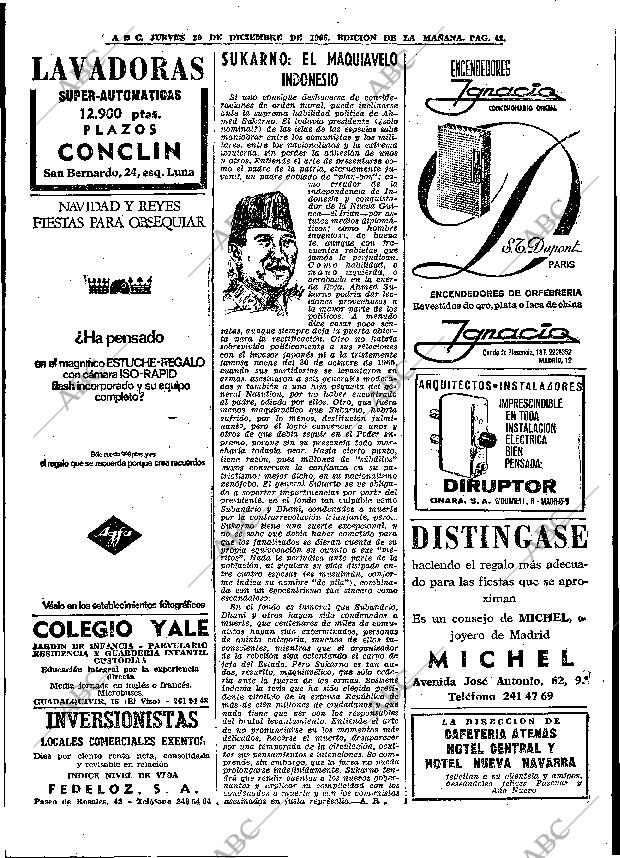 ABC MADRID 29-12-1966 página 42