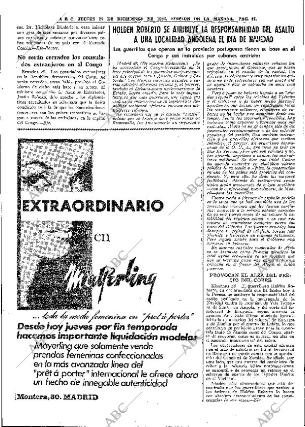 ABC MADRID 29-12-1966 página 47