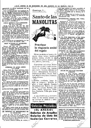 ABC MADRID 29-12-1966 página 62