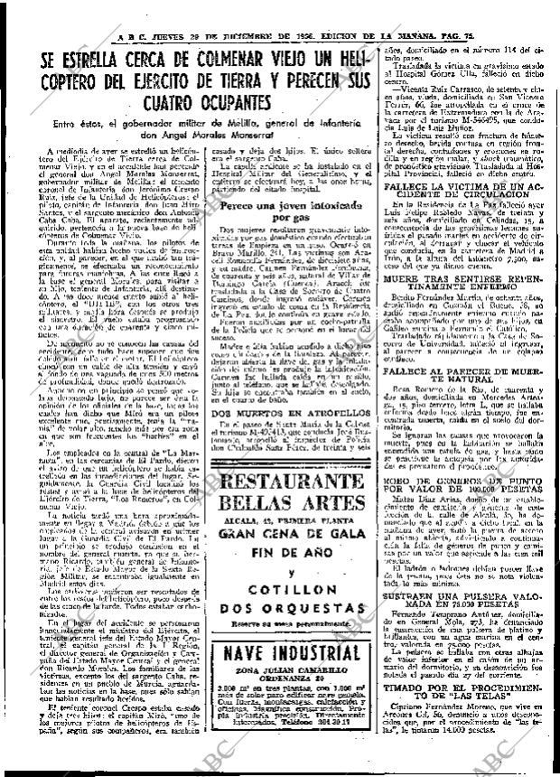 ABC MADRID 29-12-1966 página 75