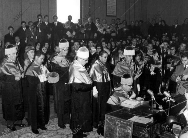 Graduación de los Doctores Honoris causa de la Universidad de Alcalá de Henares