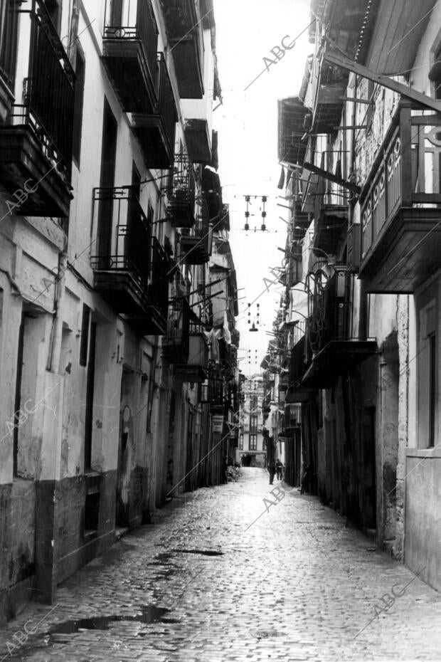 Una de las Calles del pueblo Laredo (Cantabria)