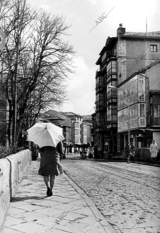 Una de las Calles del pueblo la Reinosa (Cantabria)