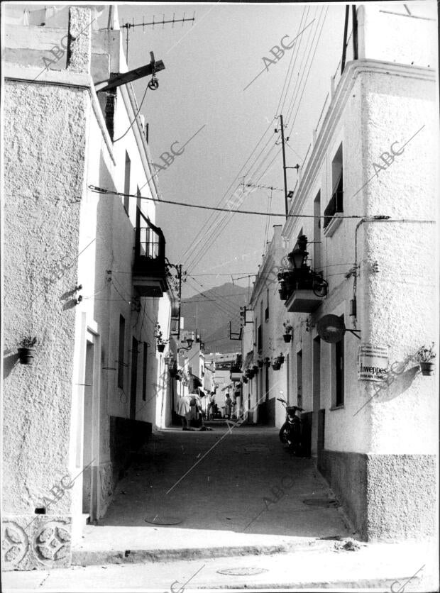 Una calle de Marbella (Málaga)