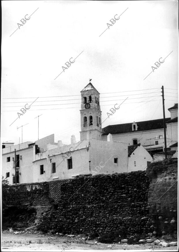 Torre de la iglesia de nuestra Señora de la encarnación en Marbella (Málaga)