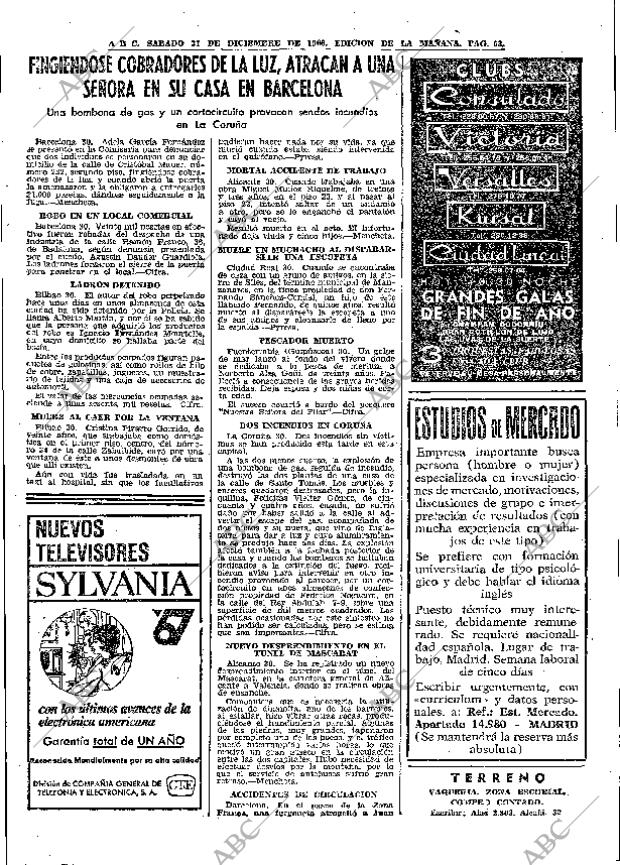 ABC MADRID 31-12-1966 página 63