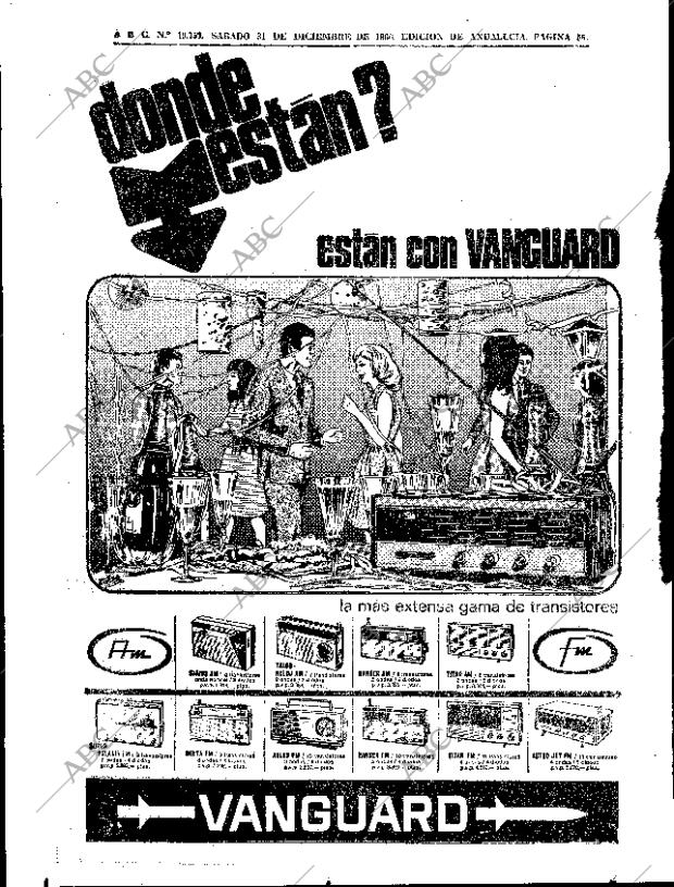 ABC SEVILLA 31-12-1966 página 56