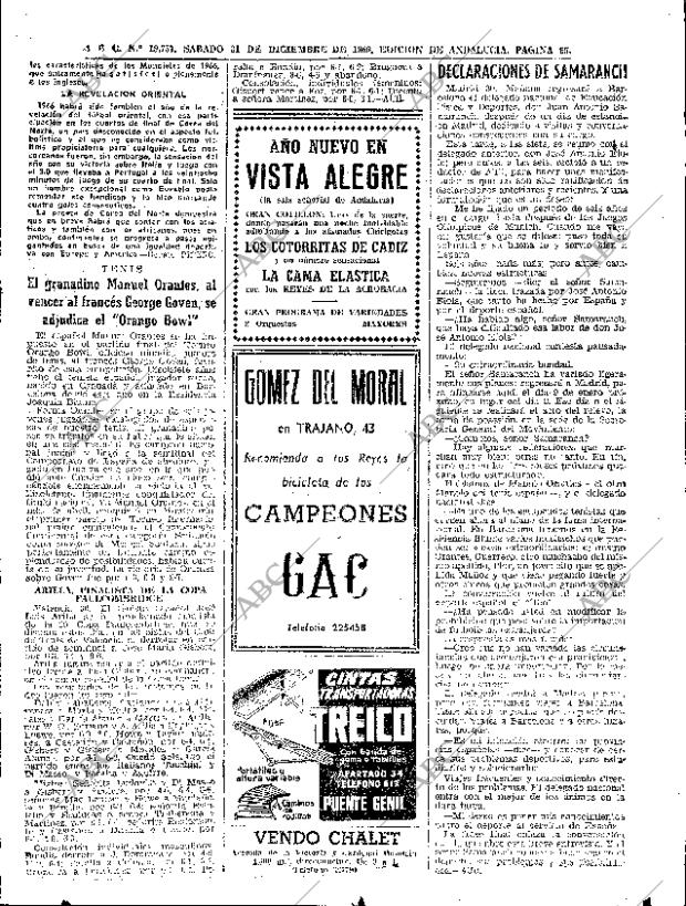 ABC SEVILLA 31-12-1966 página 69