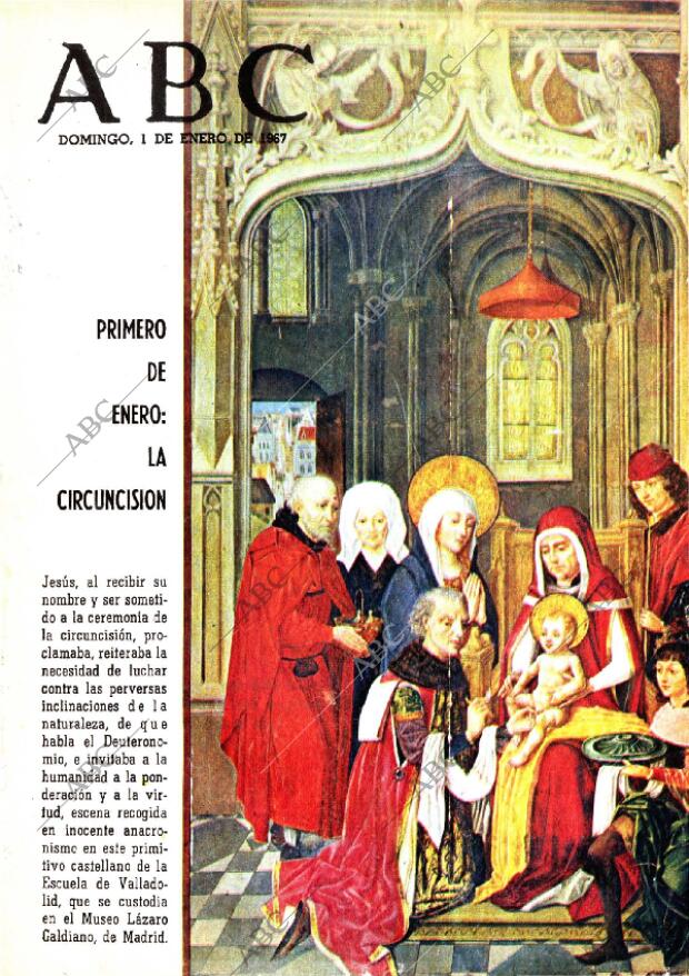 ABC MADRID 01-01-1967 página 1