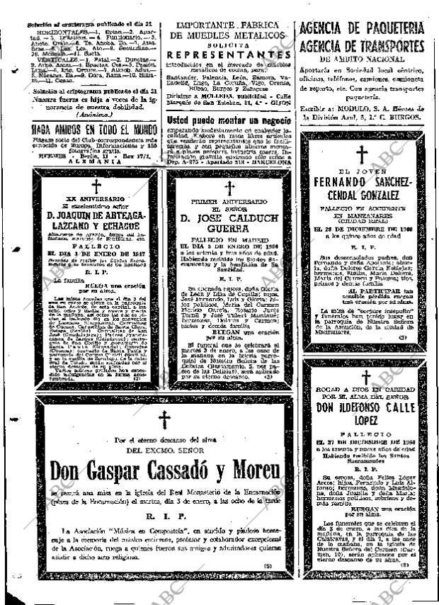 ABC MADRID 01-01-1967 página 114