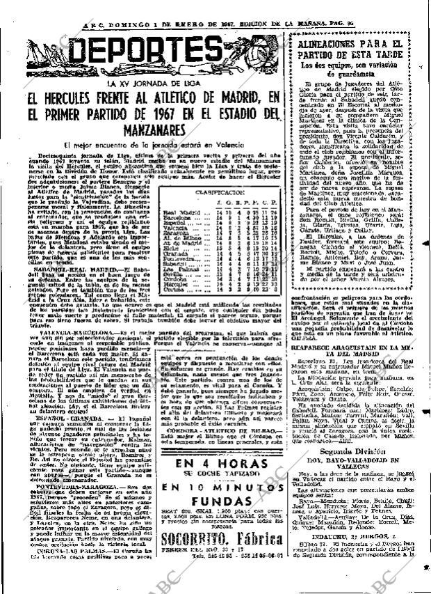 ABC MADRID 01-01-1967 página 95