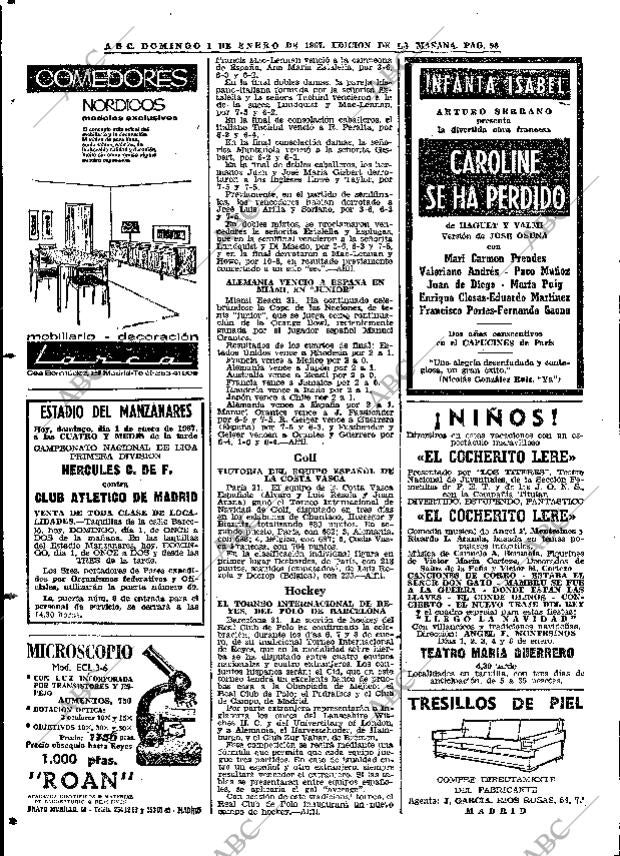 ABC MADRID 01-01-1967 página 98