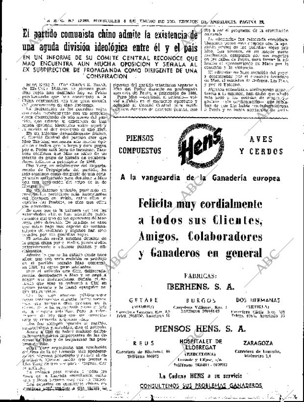 ABC SEVILLA 04-01-1967 página 33