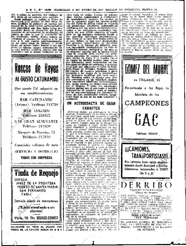 ABC SEVILLA 04-01-1967 página 38