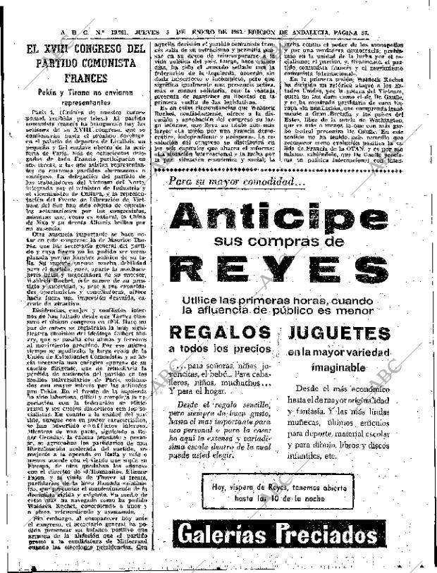 ABC SEVILLA 05-01-1967 página 37