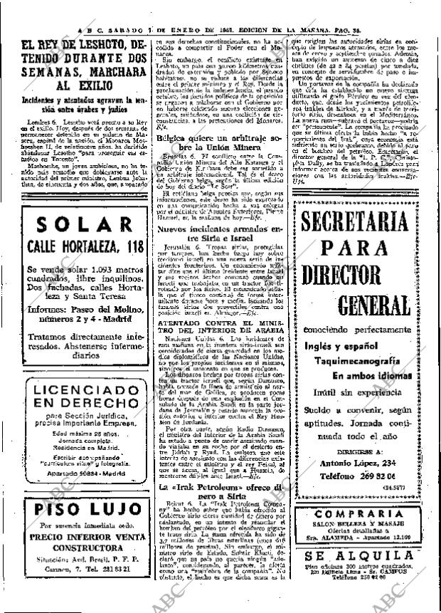 ABC MADRID 07-01-1967 página 34