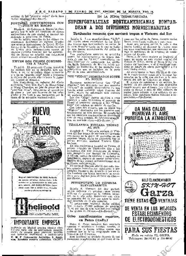 ABC MADRID 07-01-1967 página 38