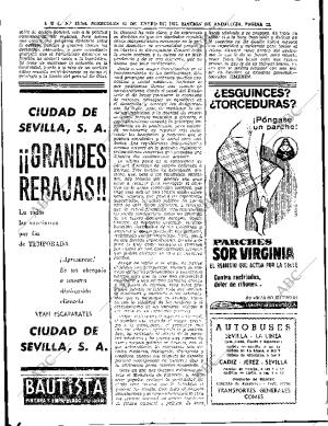 ABC SEVILLA 11-01-1967 página 22