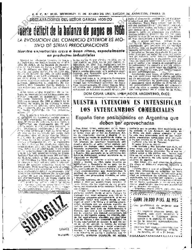 ABC SEVILLA 11-01-1967 página 29