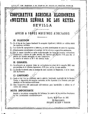 ABC SEVILLA 11-01-1967 página 32