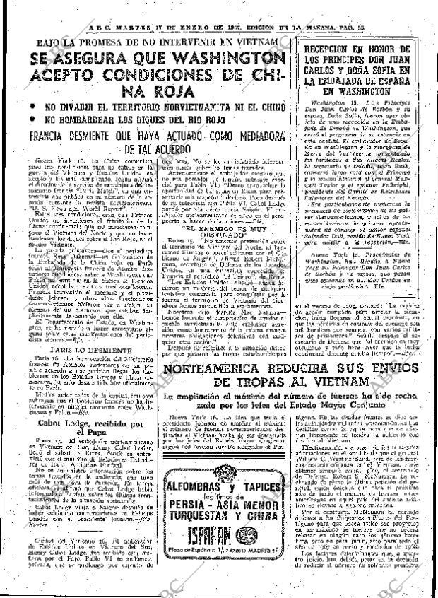 ABC MADRID 17-01-1967 página 35