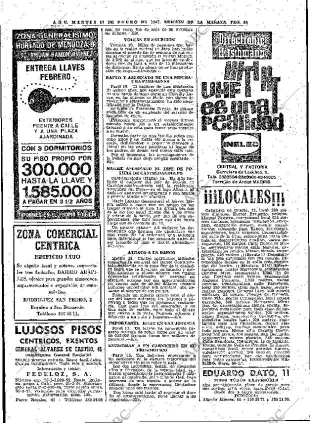 ABC MADRID 17-01-1967 página 46
