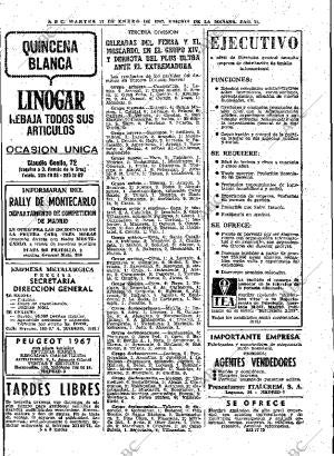 ABC MADRID 17-01-1967 página 72