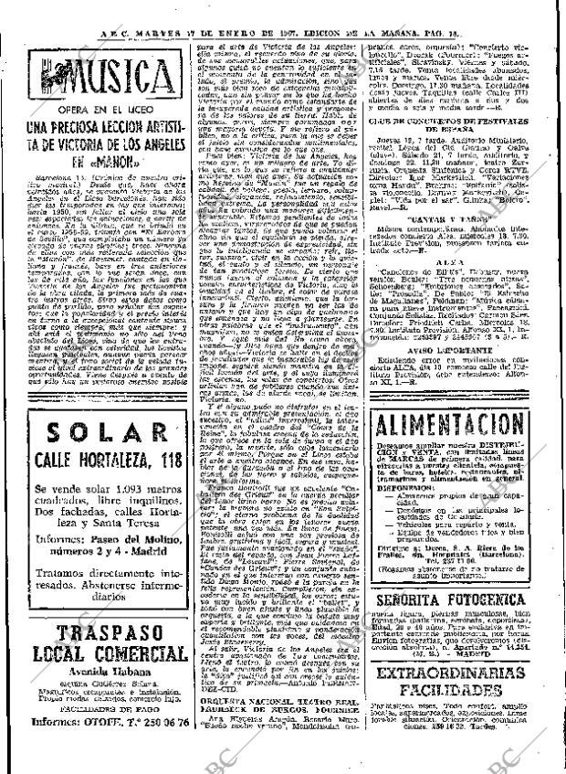 ABC MADRID 17-01-1967 página 76