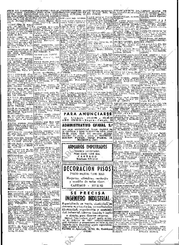 ABC MADRID 17-01-1967 página 92