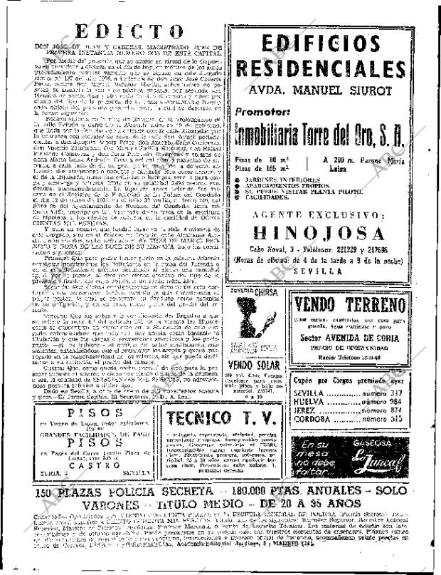 ABC SEVILLA 18-01-1967 página 60