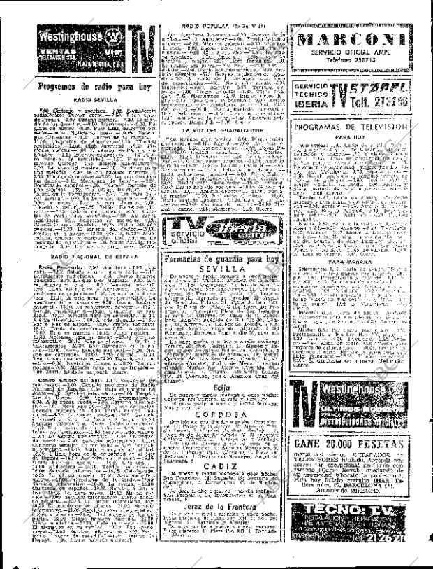 ABC SEVILLA 18-01-1967 página 62