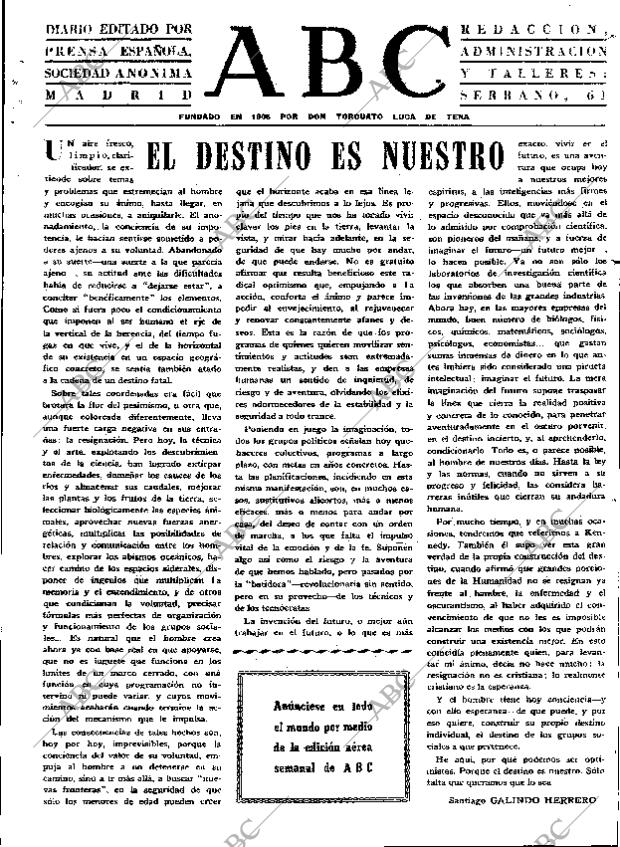 ABC MADRID 19-01-1967 página 3