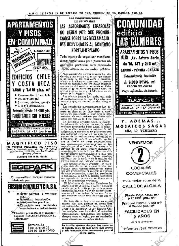 ABC MADRID 19-01-1967 página 34