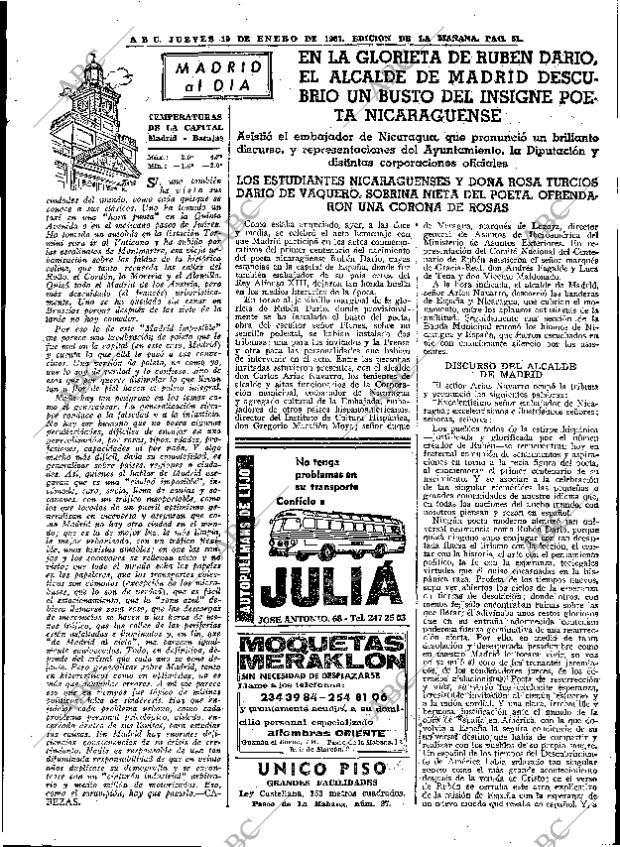 ABC MADRID 19-01-1967 página 51