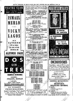 ABC MADRID 19-01-1967 página 74
