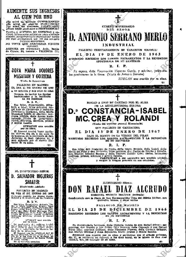 ABC MADRID 19-01-1967 página 91