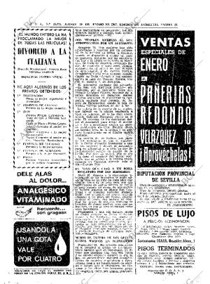 ABC SEVILLA 19-01-1967 página 22