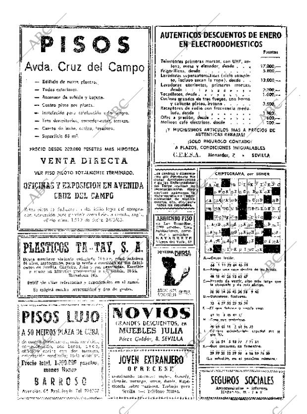 ABC SEVILLA 19-01-1967 página 56