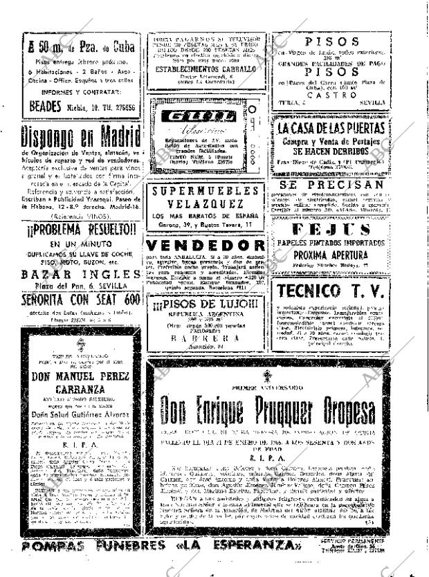 ABC SEVILLA 19-01-1967 página 57