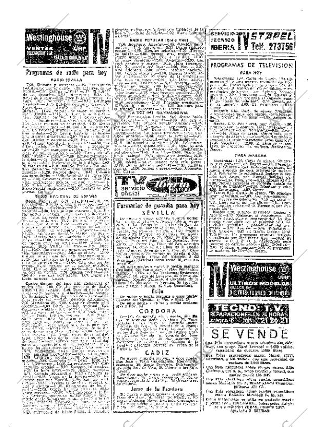 ABC SEVILLA 19-01-1967 página 58