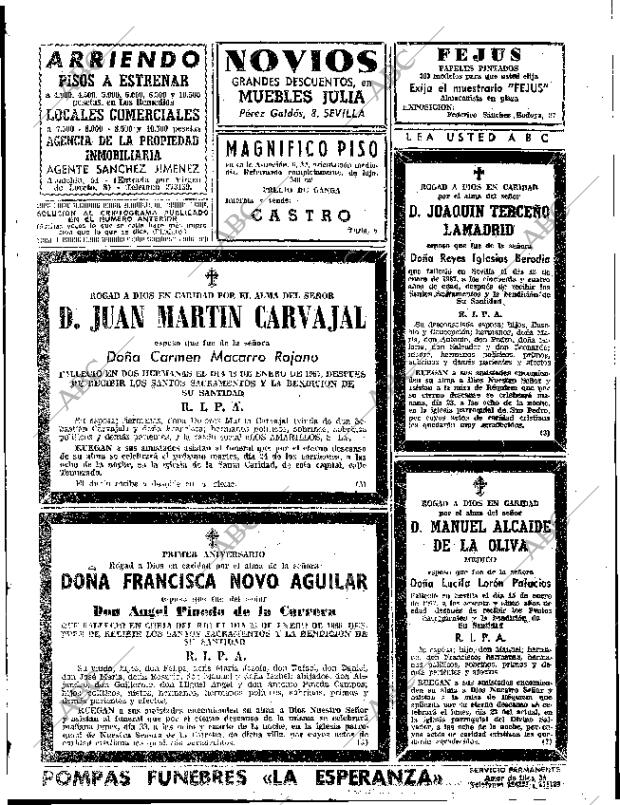 ABC SEVILLA 22-01-1967 página 105